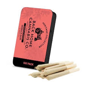 BACK HOME CANNABIS CO - Back Home Cannabis - Lemon Diesel - 6pk - 0.5G - Hybrid