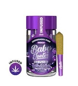 JEETER - Jeeter Baby Infused 5pk Prerolls 2.5g Granddaddy Purp