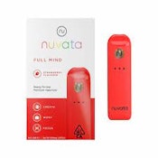 Nuvata | Disposable Pen | Full Mind Strawberry (9:1 THC:CBD) | 500mg