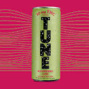 Tune THC Seltzer Raspberry Lime 12oz Single Can Florist Farms