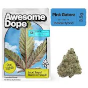 Awesome Dope Flower Indica Hybrid Pink Gatorz - 3.5 g