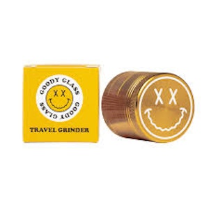 Hemper - Hemper - Goody Glass - Big Face Travel Grinder - Gold