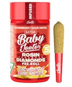 Jeeter Baby Infused 5pk Prerolls 2.5g Strawberry SD