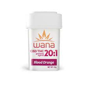 WANA - WANA Quick | Gummies (10ct) | Organic Sour Blood Orange 20:1 | 10mg