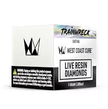 West Coast Cure - Trainwreck 1g Live Resin Diamonds