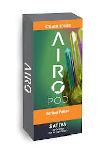 AIRO BRANDS - Airo: Strain Series | Distillate Pod | Durban Poison | 1g