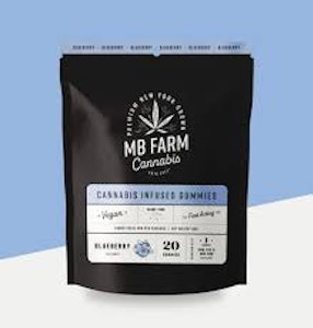 MB Farms - MB Farms - Blueberry Gummies 20pk - 100mg - 1:1 THC/CBN