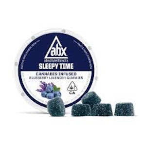 ABSOLUTE XTRACTS - ABX - Edibles - Gummies - Blueberry Lavender - 100mg