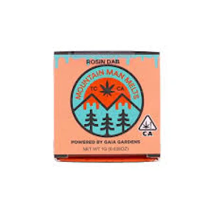 Mountain Man Melts - Mountain Man Melts - Concentrate - Live Rosin - Lemon OG - 1G