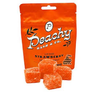 PEACHY - Citrus Berry Live Rosin Gummies | 200mg