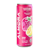 Almora Farm - 100mg Prebiotic Soda - Strawberry Lemon