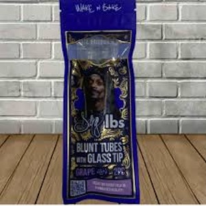Snap Canna - Dog lbs | 2 pack | Grape Blunt Tubes w/ glass tip 