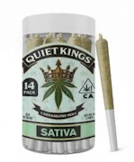 Quiet Kings 14pk Prerolls 7g Headbanger