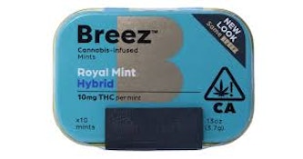 BREEZ | Mints 10pack | Royal Mint Daytime | 100mg