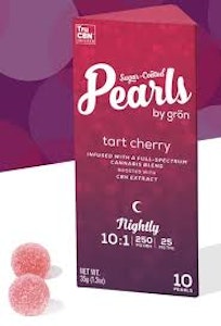 Grön - Grön | Gummies 10ct  | Tart Cherry 10:1 CBN:THC | 25mg