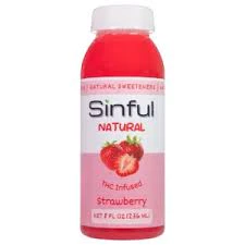SINFUL BRANDS - Sinful | Strawberry Naturals Drink | 100mg Main Image
