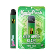 Kushy Punch | Disposable Pen | Sour Apple Blast | 1g