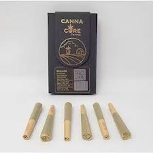 CANNA-CURE - Cannacure - Biscotti Pre-Rolls - 6pk 