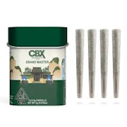 Cannabiotix 4pk Prerolls 2g Grand Master