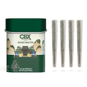 Cannabiotix - Cannabiotix 4pk Prerolls 2g Grand Master