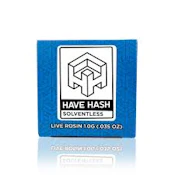 Have Hash - Lemon St*rburst - Tier 2 - Live Rosin (1g) (ValleyGrove)