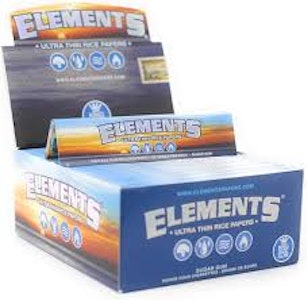 RAW - [ELEMENT] Classic Thin Rolling Papers - King Size