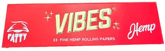  VIBES - Hemp Fatty - Papers