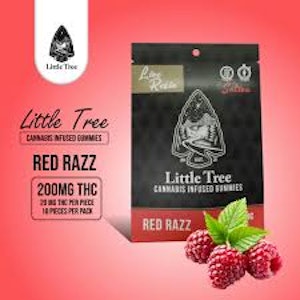LITTLE TREE - Little Tree Red Razz Live Resin Gummies