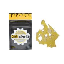 DANK - Mids Factory - Wax - Shatter - Purple Cheesecake - 1g Main Image