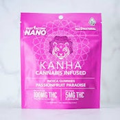 KANHA | Gummies (10 ct) | Indica Passionfruit Paradise | 100mg