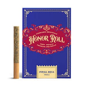 Honor Roll - Honor Roll | 6 pack .6g | Final Bell Chill Out Indica |  3.5g 