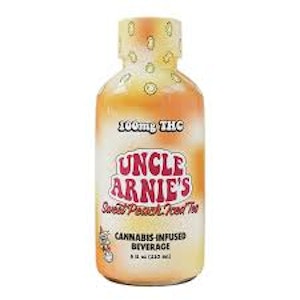 UNCLE ARNIE'S - Uncle Arnie's | 8 oz Beverage | Sweet Peach Iced Tea | 100mg