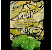 PLAY -Green Apple - Gummies 4x50mg