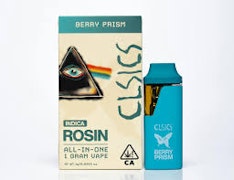 CLSICS - 1g Live Rosin AIO - Berry Prism