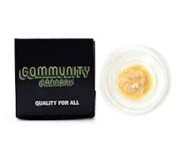 Community - Lemon Booch 2g BUCKET Cold Cure Rosin