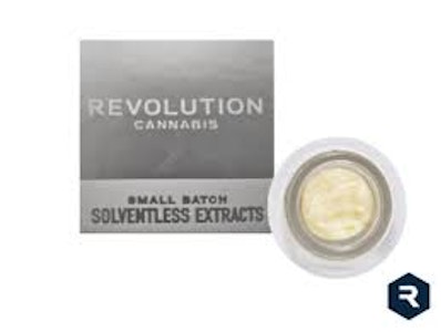 Revolution - Revolution | Live Rosin Badder | Banana Pudding | 1g