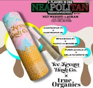 IKHCO - Mini Neapolitan (Hybrid) 3 Strain Hash Rosin Infused Preroll - 1.5g