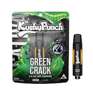 KUSHY PUNCH - Kushy Punch Cart 1g Green Crack