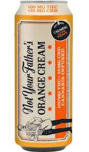 NOT YOUR FATHER'S - [Not Your Father's] THC Soda - 100mg - Orange Cream (H)