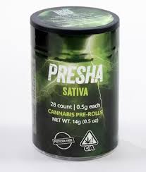 14g Blueberry Biscotti (Greenhouse) Pre-Roll Pack (.5g - 28 pack) - Presha picture