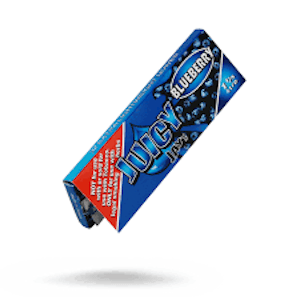 Juicy Jay's - Juicy Jay's - Blueberry Flavor 1 1/4 Rolling Papers