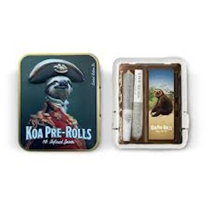 Koa - Koa Infused 2pk Prerolls .7g Forbidden Fruit x Grape Ape
