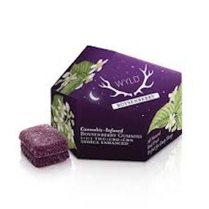 WYLD - Wyld - Edible - Boysenberry - 1:1:1 THC:CBD:CBN