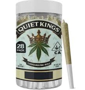 Quiet Kings - Quiet Kings - Pre Roll - Blackberry Kush - .5g 28pk