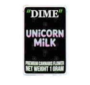 Unicorn Milk Flower 1g Dime Bag