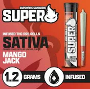 SuperFire 1.2 infused preroll - Mango Jack