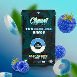 Chewii - Chewii Rings - Blue Razz 200MG