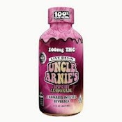 Uncle Arnie's | 8 oz Beverage | Live Resin Raspberry Lemonade | 100mg
