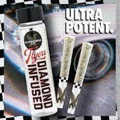 [Claybourne Co.] Diamond Infused Preroll 2 Pack - 1g - The Judge (I)