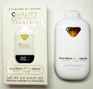QUALITY CONTROL - BLUE DREAM X MIMOSA - AIO VAPE - 2G